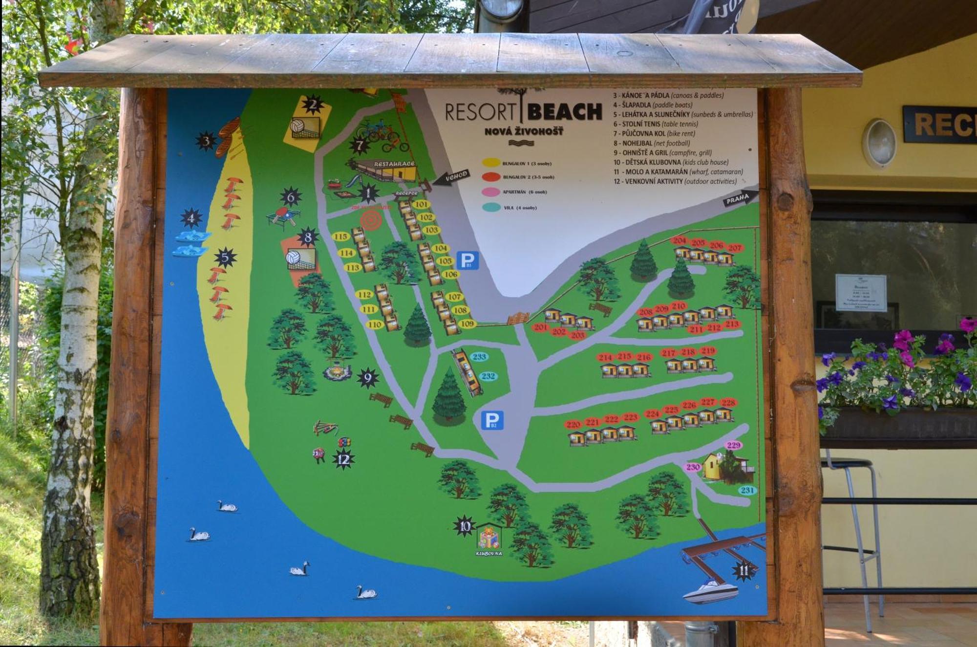 Resort Beach Nova Zivohost Křečovice Dış mekan fotoğraf